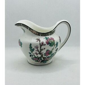 John Maddock & Sons England-‎ INDIAN TREE DESIGN - Milk / Cream Jug Pitcher  EUC